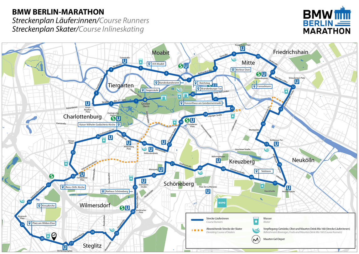 BMW BERLIN-MARATHON: Registration information